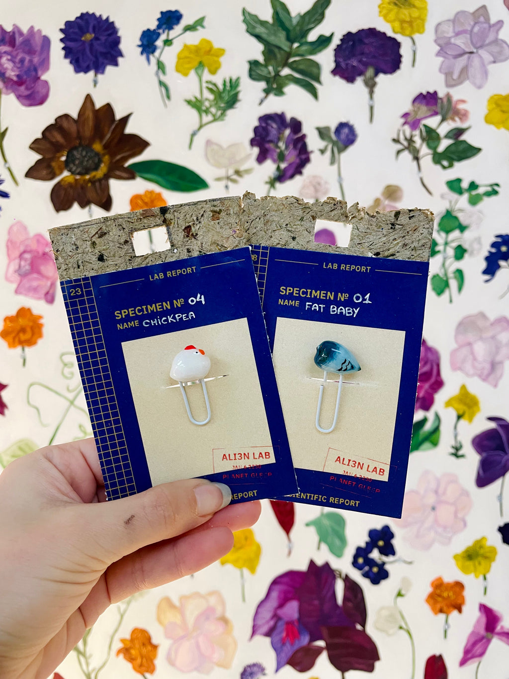 Miniature Clay Bookmarks