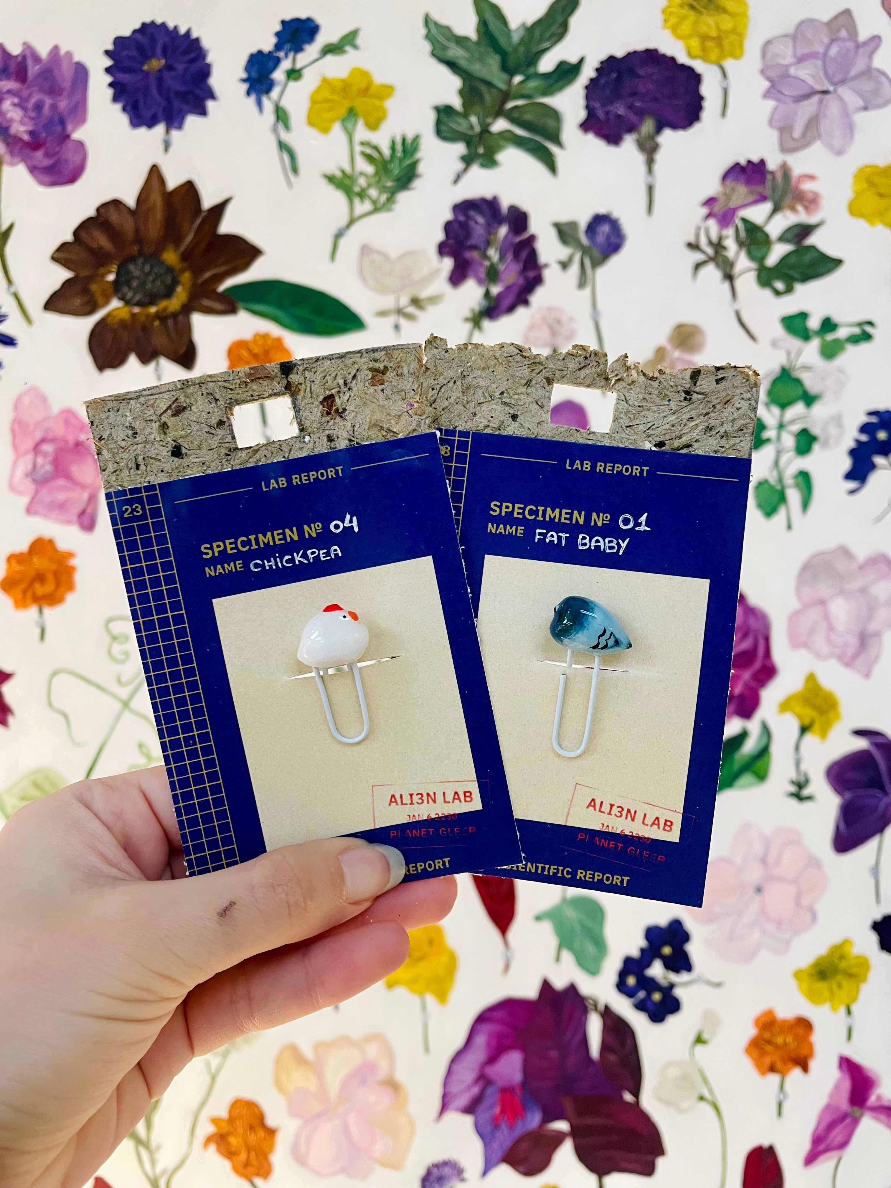 Miniature Clay Bookmarks