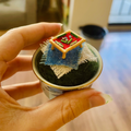 Miniature Picnic Mahjong Table