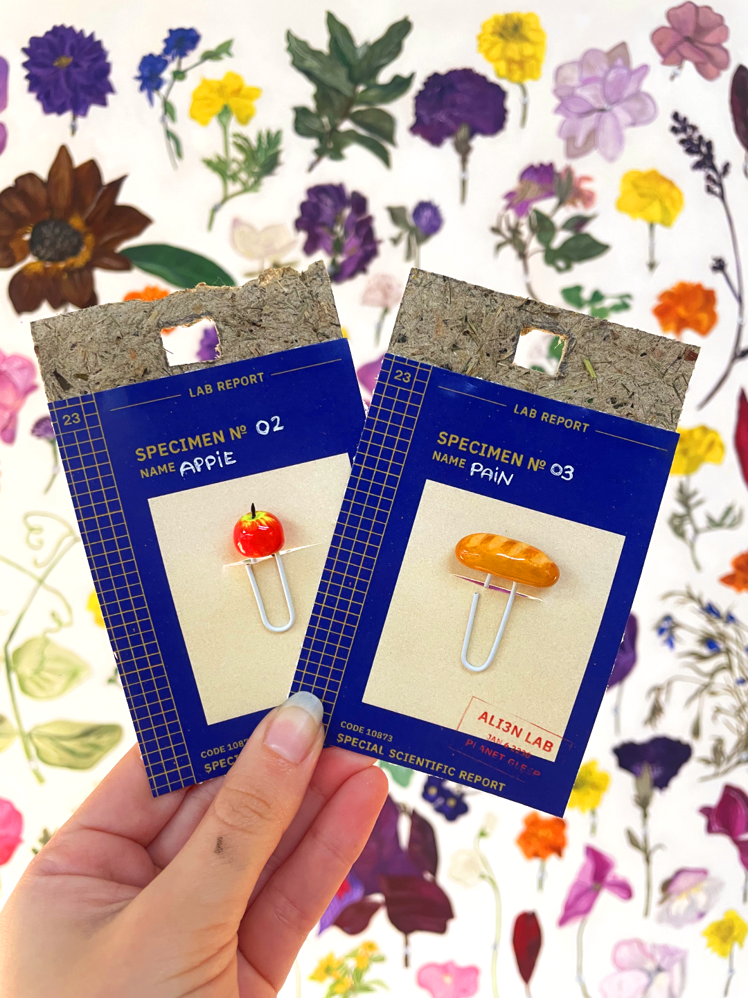 Miniature Clay Bookmarks