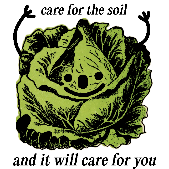 Care for the Soil Sticker