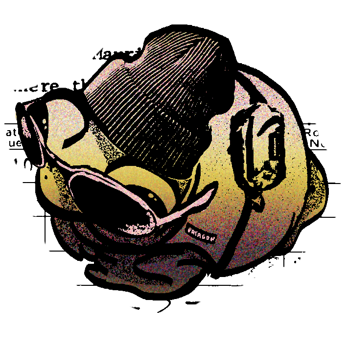 Vancouverite Frog Sticker