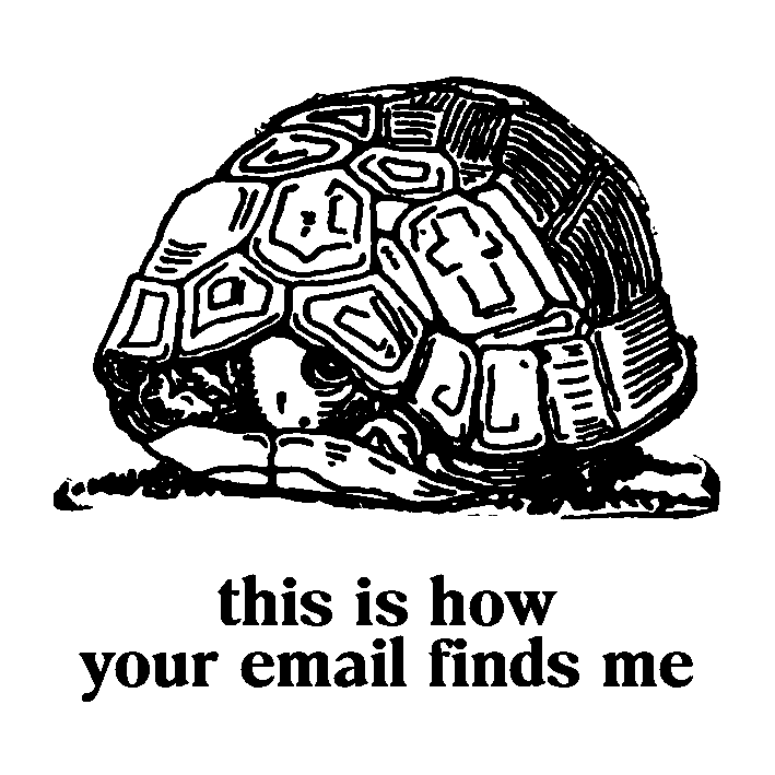 How Your Email Finds Me Sticker